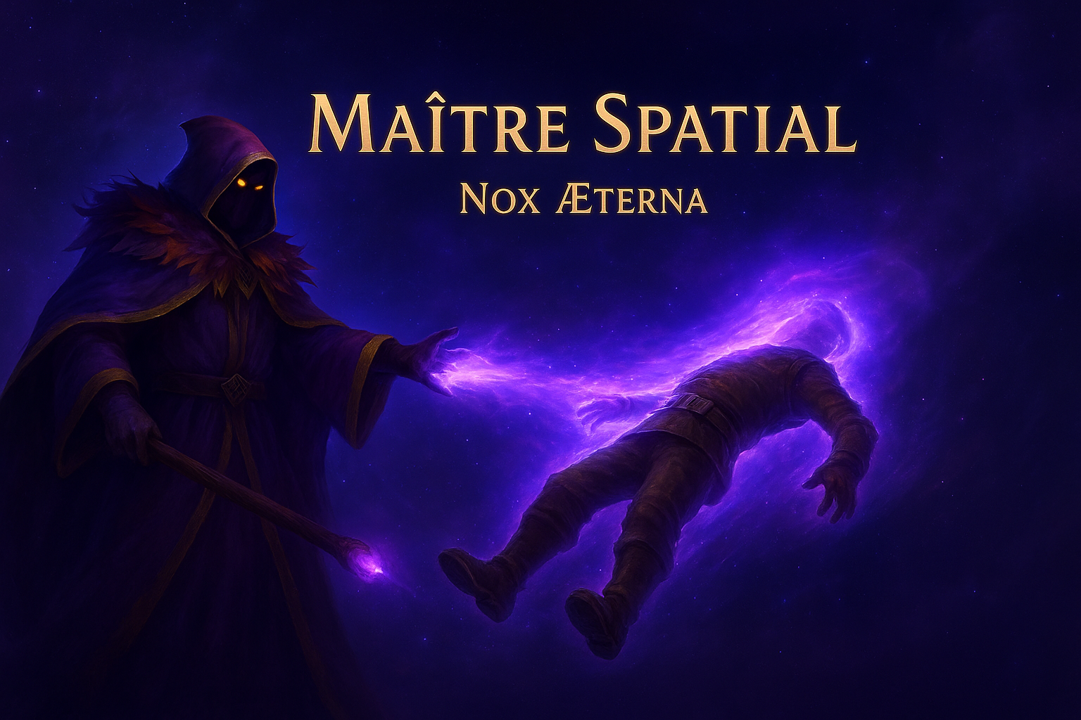 🌌✨ L’apparition du Maître Spatial ✨🌌